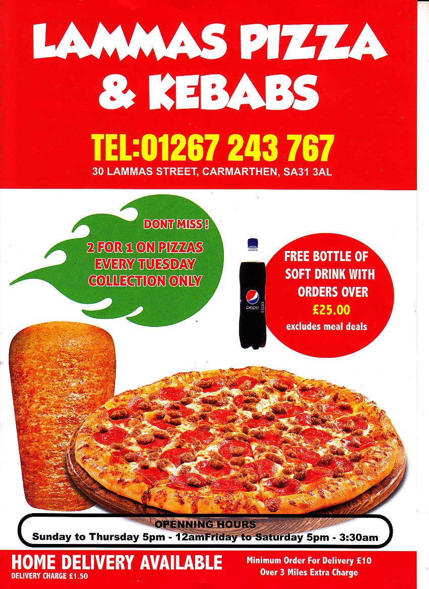 lammas pizza kebabs carmarthen